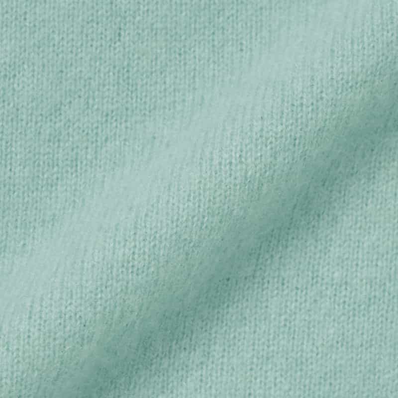 BARNEYS NEW YORK カシミヤ クルーネックニットプルオーバー LIGHT BLUE