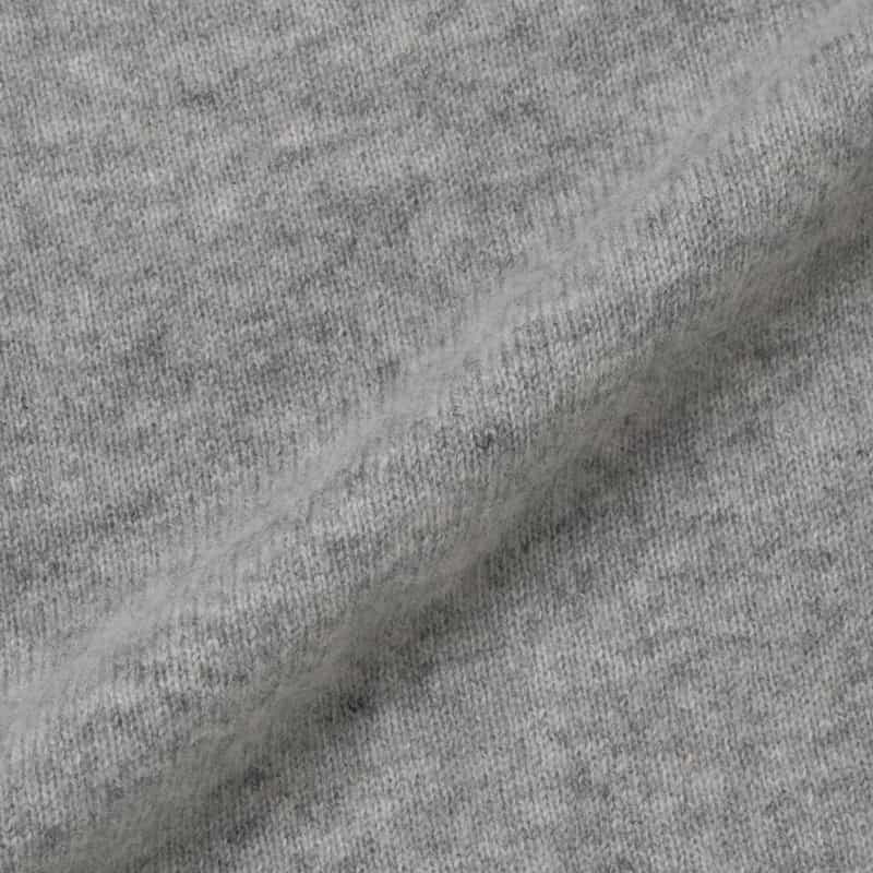 BARNEYS NEW YORK カシミヤ モックネックニットプルオーバー GRAY
