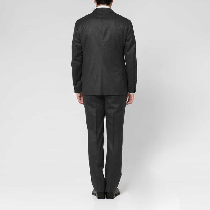 BARNEYS NEW YORK ウールフランネル素材スーツ“MADISON" GRAY