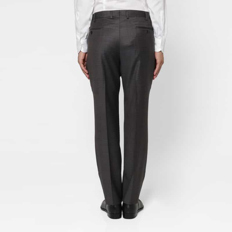 BARNEYS NEW YORK ウィンドウペンチェック柄スーツ"MADISON" GRAY