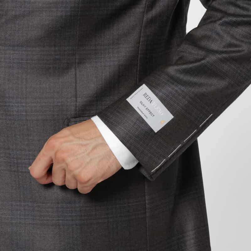 BARNEYS NEW YORK ウィンドウペンチェック柄スーツ"MADISON" GRAY