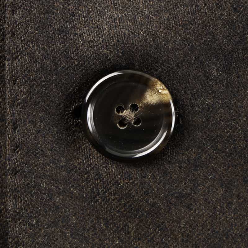 BARNEYS NEW YORK ウールフランネル素材スーツ"MADISON" BROWN