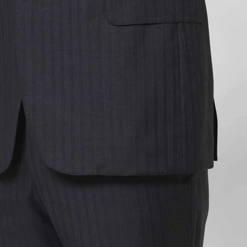 BARNEYS NEW YORK ストライプ柄スーツ“MADISON" NAVY