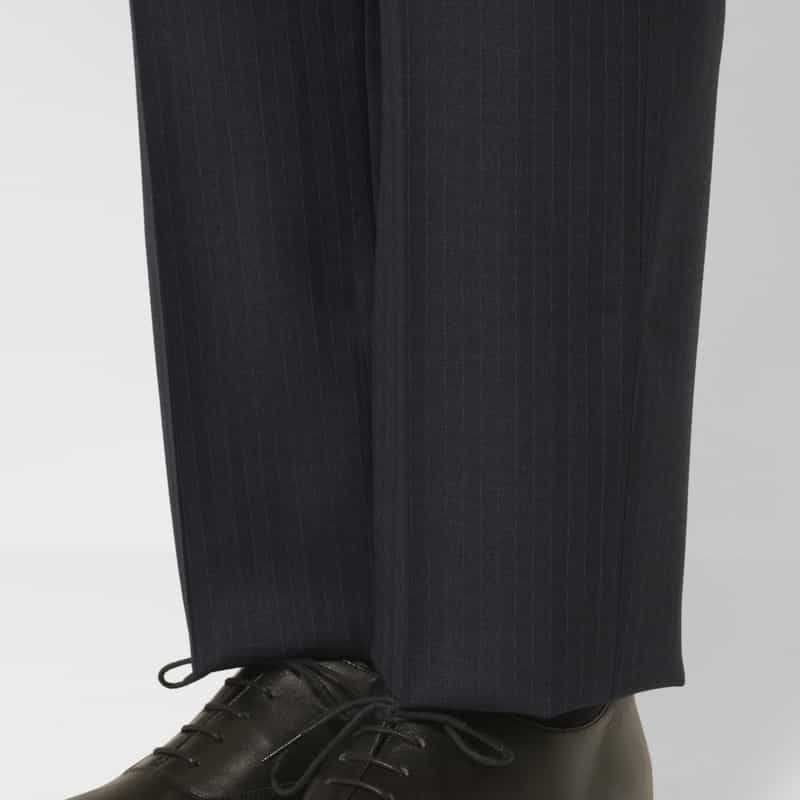 BARNEYS NEW YORK ストライプ柄スーツ“MADISON" NAVY