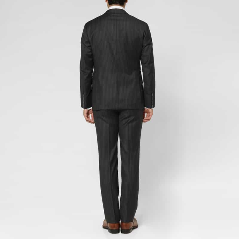 BARNEYS NEW YORK ピンストライプ柄スーツ“MANHATTAN" GRAY