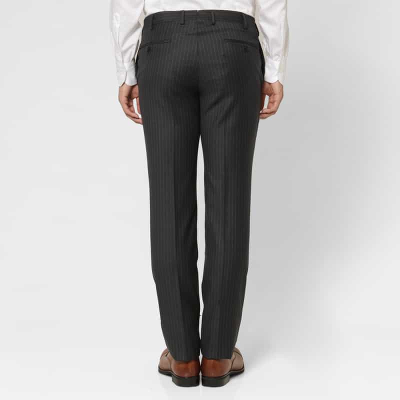 BARNEYS NEW YORK ピンストライプ柄スーツ“MANHATTAN" GRAY