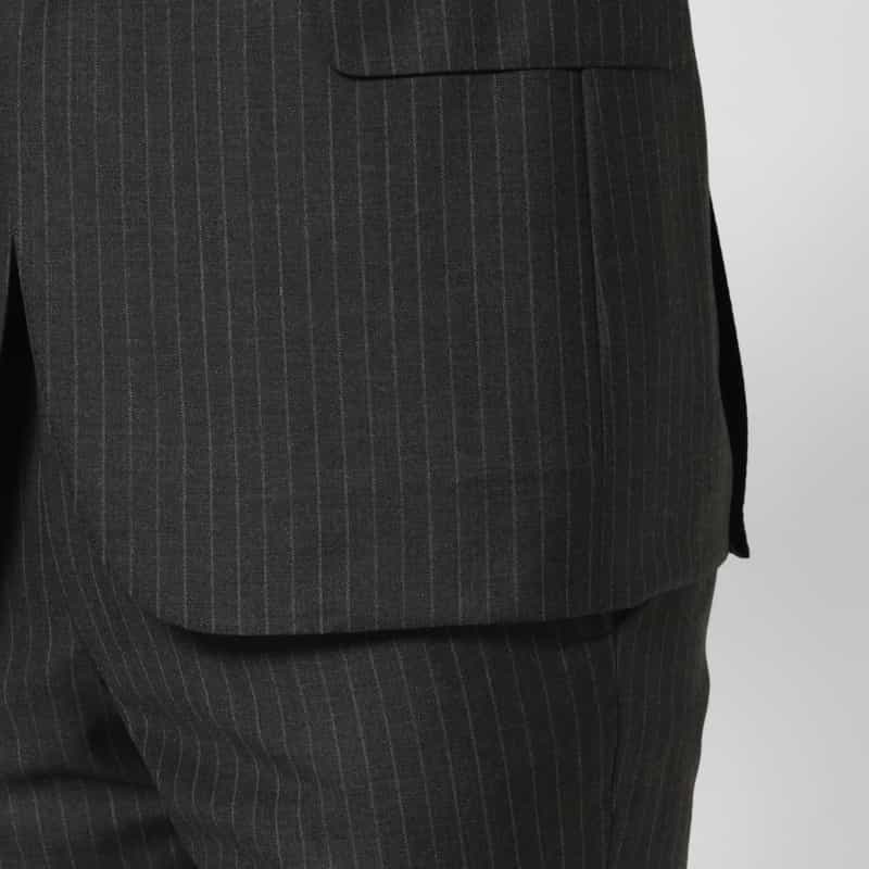 BARNEYS NEW YORK ピンストライプ柄スーツ“MANHATTAN" GRAY