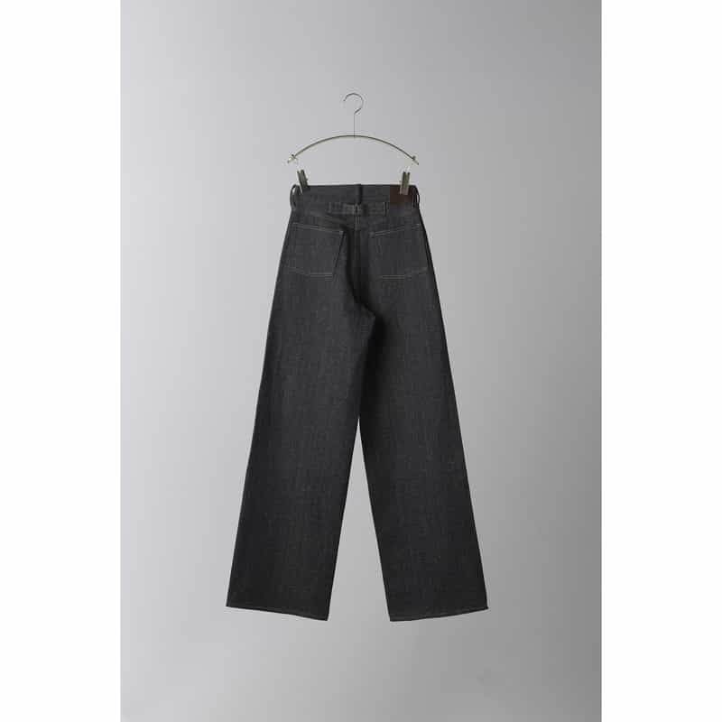 T.T T.T＜ティー ティー＞ ワイドデニムパンツ NAVY