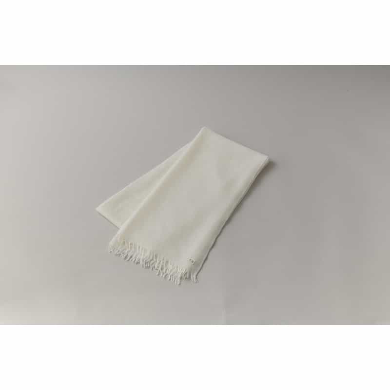 T.T T.T＜ティー ティー＞ カシミヤスカーフ IVORY