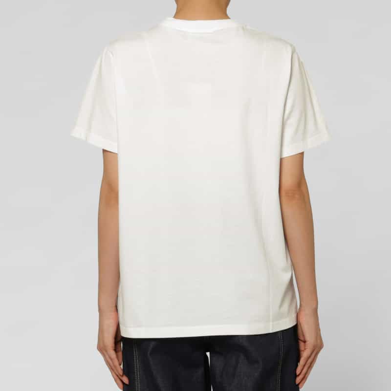 GANNI GANNI ＜ガニー＞ プリントTシャツ WHITE