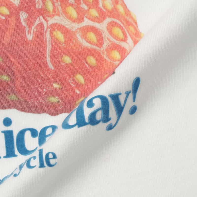 GANNI GANNI ＜ガニー＞ プリントTシャツ WHITE