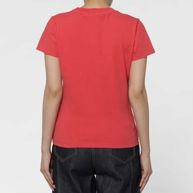 GANNI GANNI ＜ガニー＞ プリントTシャツ RED