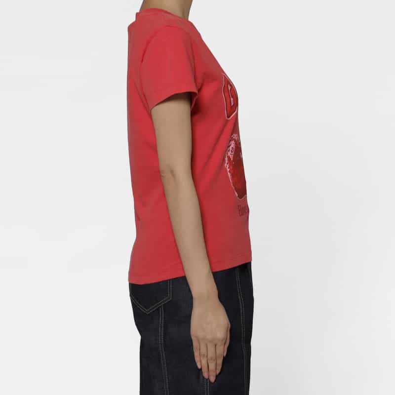 GANNI GANNI ＜ガニー＞ プリントTシャツ RED