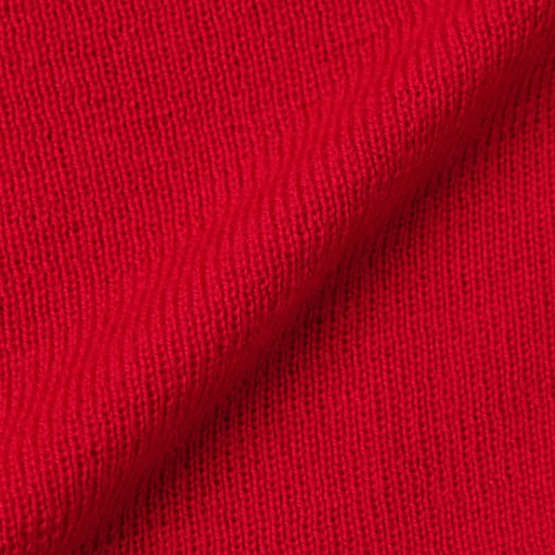 GANNI GANNI ＜ガニー＞ Vネックニットカーディガン RED