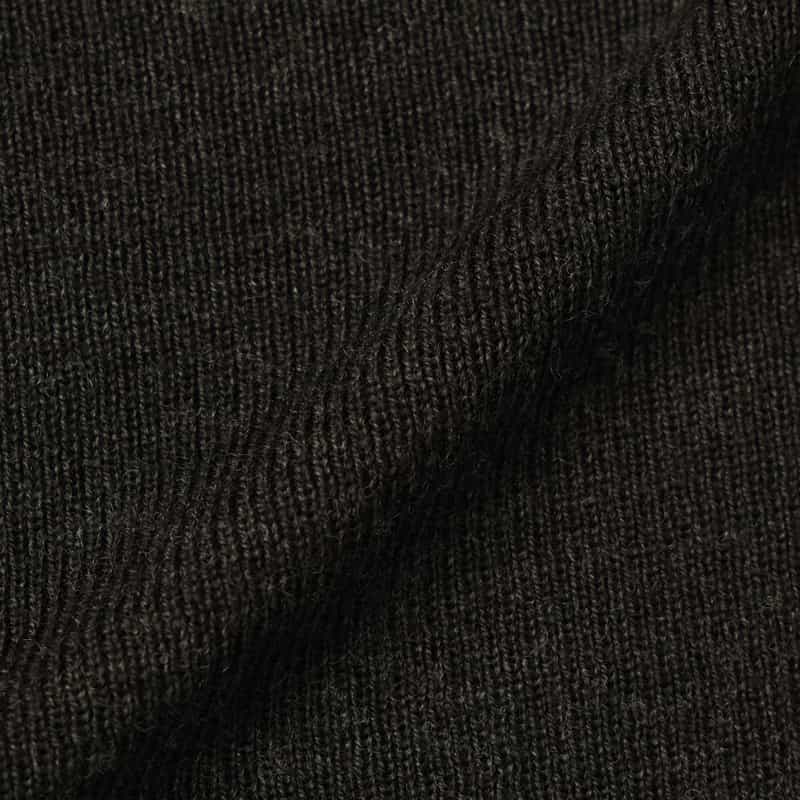 GANNI GANNI ＜ガニー＞ Vネックニットカーディガン BLACK