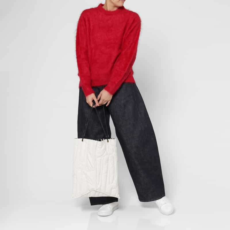 MANIPURI MANIPURI ＜マニプリ＞ リバーシブル トートバッグ（L） IVORY