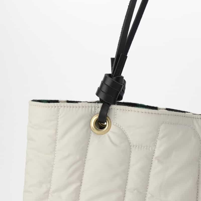 MANIPURI MANIPURI ＜マニプリ＞ リバーシブル トートバッグ（L） IVORY