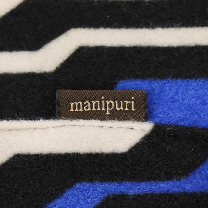 MANIPURI MANIPURI ＜マニプリ＞ リバーシブル トートバッグ（L） LT BLUE