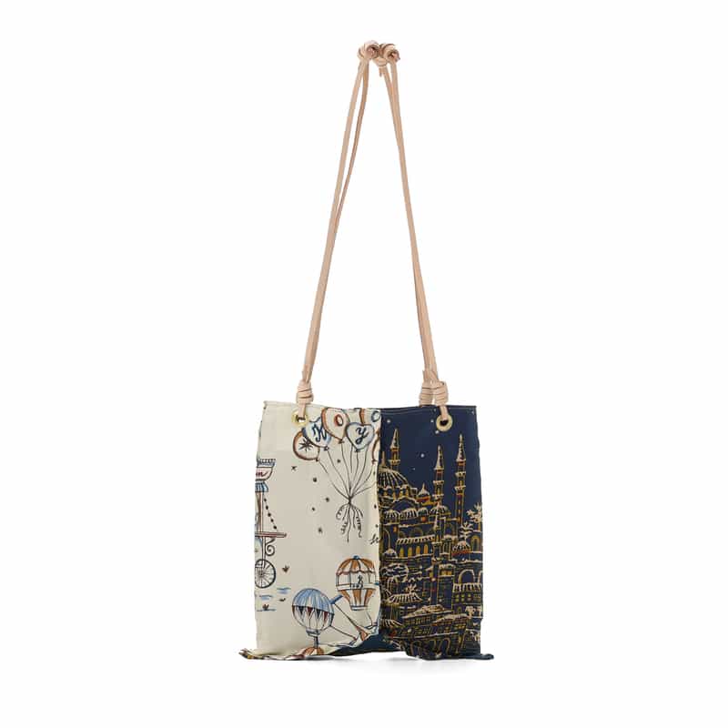MANIPURI MANIPURI ＜マニプリ＞ リバーシブル トートバッグ（S） NAVY