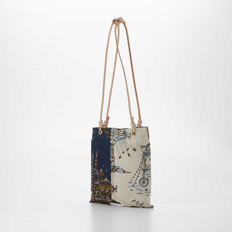 MANIPURI MANIPURI ＜マニプリ＞ リバーシブル トートバッグ（S） NAVY