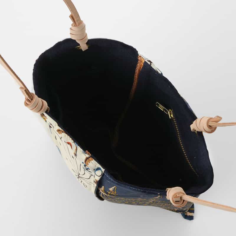 MANIPURI MANIPURI ＜マニプリ＞ リバーシブル トートバッグ（S） NAVY
