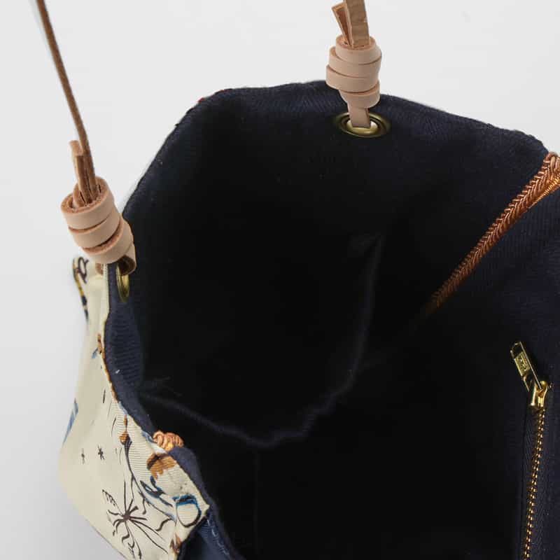 MANIPURI MANIPURI ＜マニプリ＞ リバーシブル トートバッグ（S） NAVY