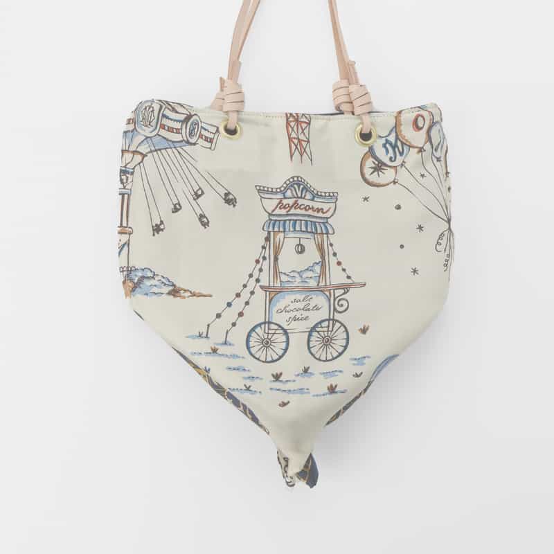 MANIPURI MANIPURI ＜マニプリ＞ リバーシブル トートバッグ（S） NAVY