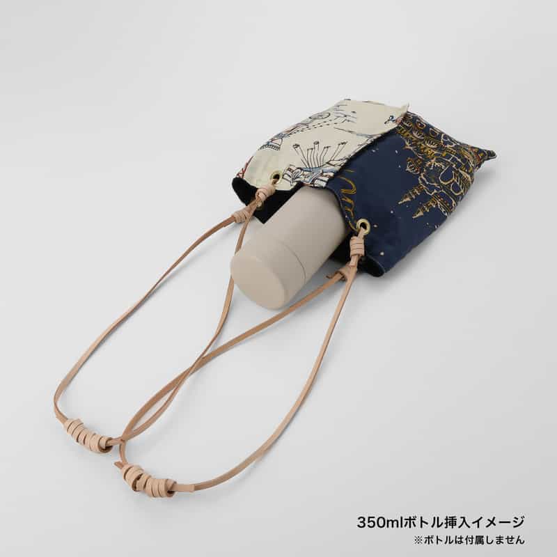 MANIPURI MANIPURI ＜マニプリ＞ リバーシブル トートバッグ（S） NAVY