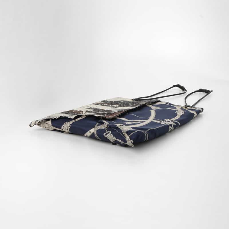 MANIPURI MANIPURI ＜マニプリ＞ リバーシブル トートバッグ（L） NAVY