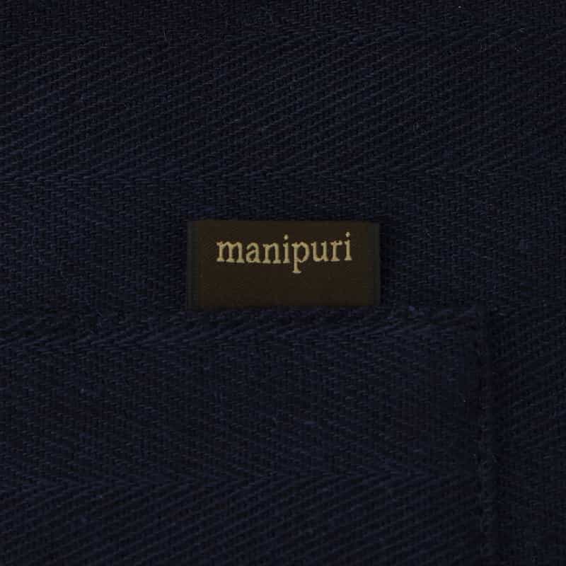 MANIPURI MANIPURI ＜マニプリ＞ リバーシブル トートバッグ（L） NAVY