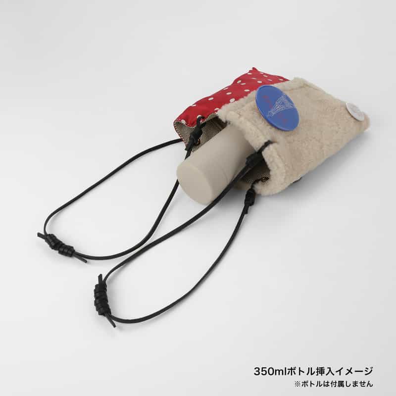 MANIPURI MANIPURI ＜マニプリ＞ リバーシブル トートバッグ（S） RED
