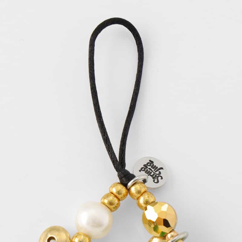 STRING TING STRING TING ＜ストリング ティング＞ リストレット フォンストラップ “Fortune Finds You“ MULTI COLOR