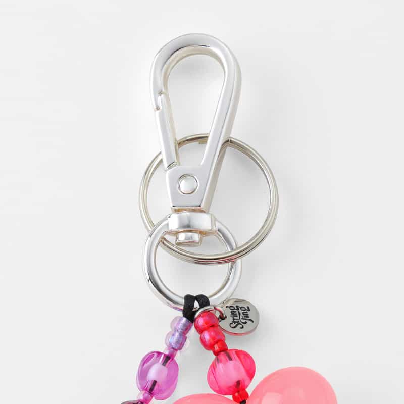STRING TING STRING TING ＜ストリング ティング＞ キーチェーン “Glass Candy“ MULTI COLOR