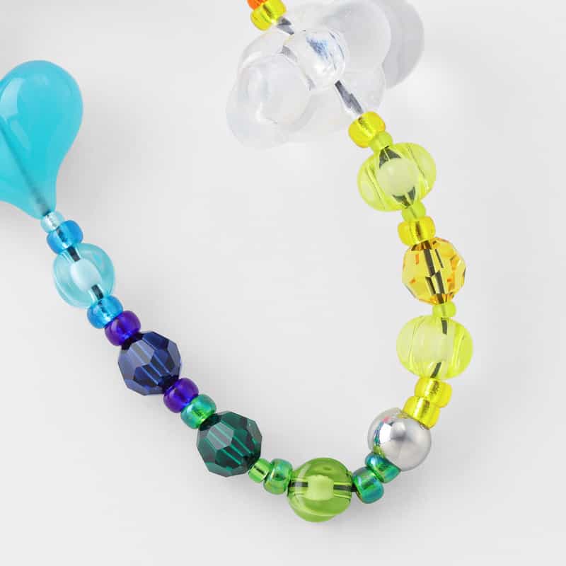 STRING TING STRING TING ＜ストリング ティング＞ キーチェーン “Glass Candy“ MULTI COLOR