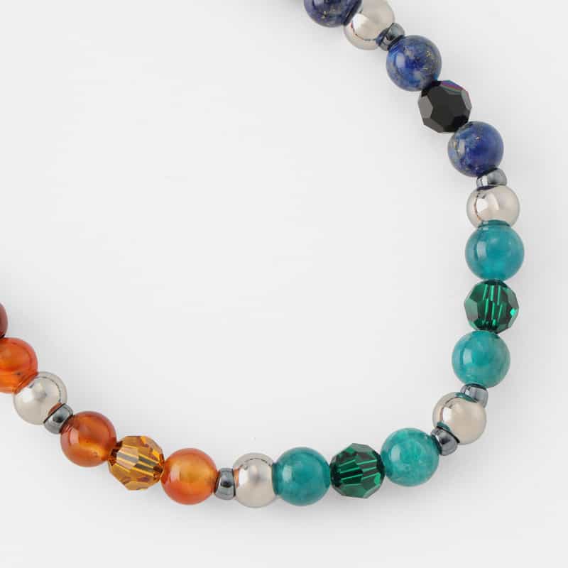 STRING TING STRING TING ＜ストリング ティング＞ リストレット スマホチェーン “Heart-To-Heart“ MULTI COLOR