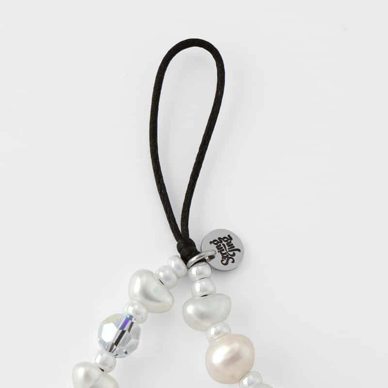 STRING TING STRING TING ＜ストリング ティング＞ リストレット フォンストラップ “Tokyo Venus Midnight“ BLACK