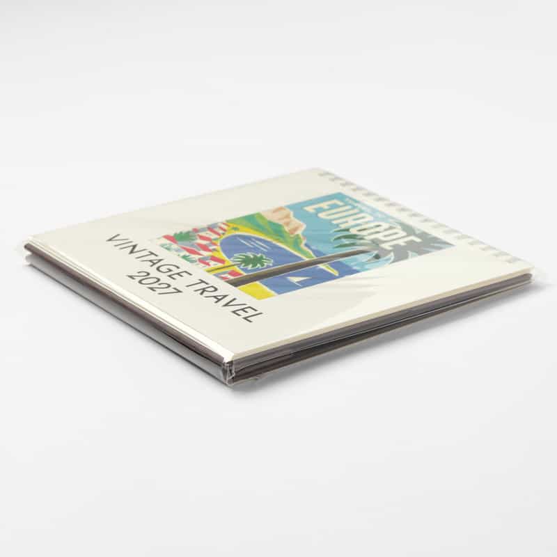 CAVALLINI CAVALLINI ＜カヴァリーニ＞ 2027年デスクカレンダー “VINTAGE TRAVEL“ NONE