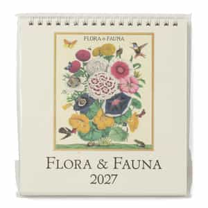 CAVALLINI ＜カヴァリーニ＞ 2027年デスクカレンダー “FLORA & FAUNA“