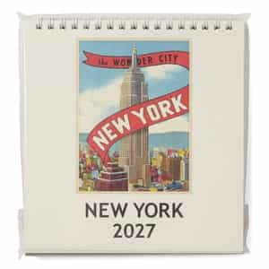 CAVALLINI ＜カヴァリーニ＞ 2027年デスクカレンダー “NEW YORK“