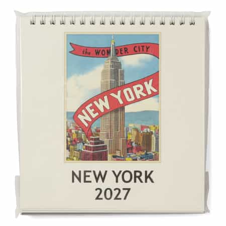 CAVALLINI ＜カヴァリーニ＞ 2027年デスクカレンダー “NEW YORK“