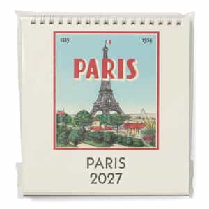 CAVALLINI ＜カヴァリーニ＞ 2027年デスクカレンダー “PARIS“