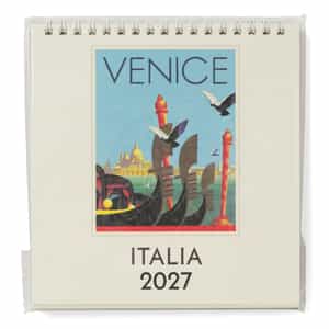 CAVALLINI ＜カヴァリーニ＞ 2027年デスクカレンダー “ITALIA“