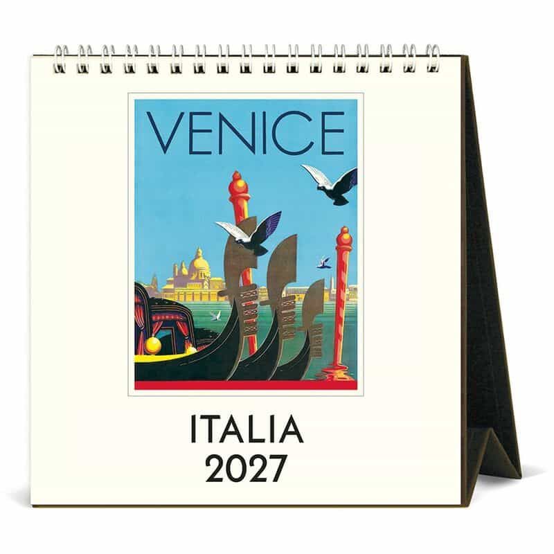 CAVALLINI CAVALLINI ＜カヴァリーニ＞ 2027年デスクカレンダー “ITALIA“ NONE