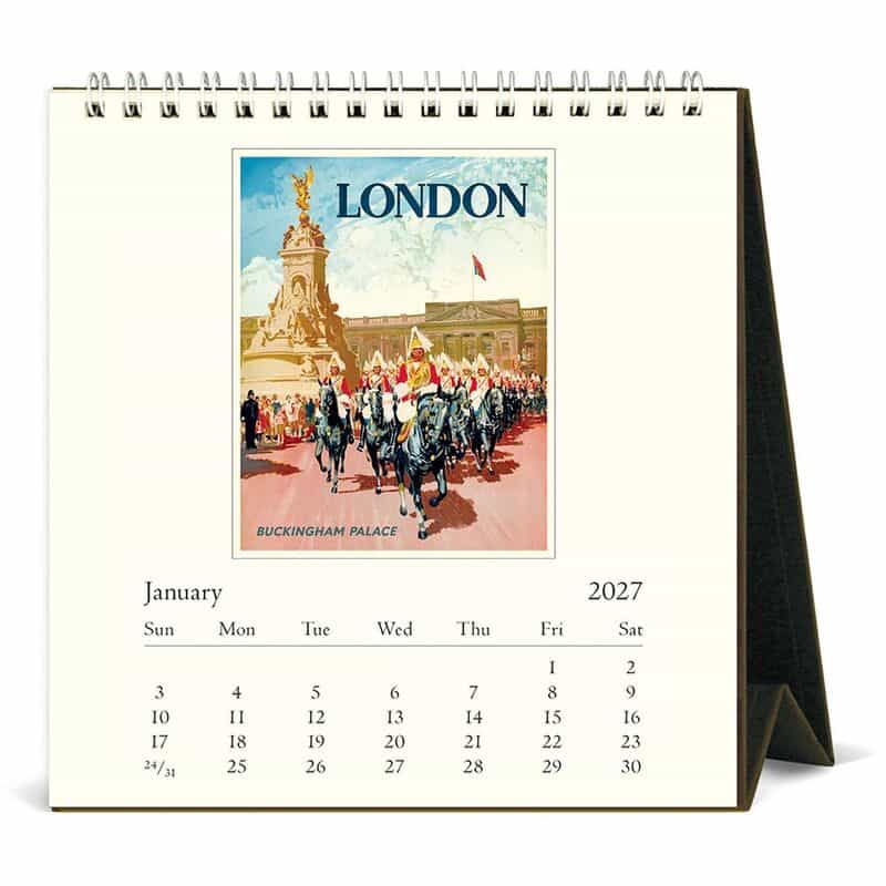 CAVALLINI CAVALLINI ＜カヴァリーニ＞ 2027年デスクカレンダー “LONDON“ NONE