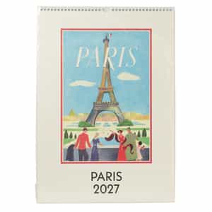 CAVALLINI ＜カヴァリーニ＞ 2027年壁掛けカレンダー “PARIS“