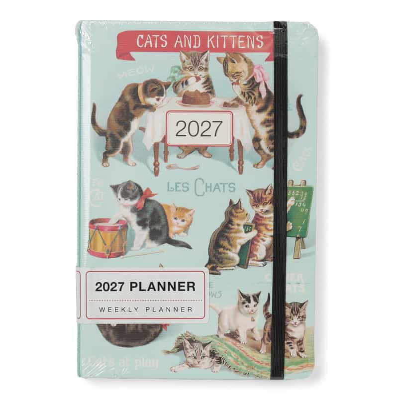 CAVALLINI CAVALLINI ＜カヴァリーニ＞ 2027年手帳 （WEEKLY）“CATS & KITTENS“ NONE