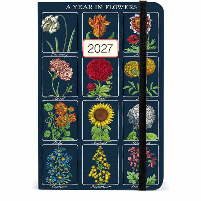 CAVALLINI CAVALLINI ＜カヴァリーニ＞ 2027年手帳 （WEEKLY）“A YEAR IN FLOWERS“ NONE