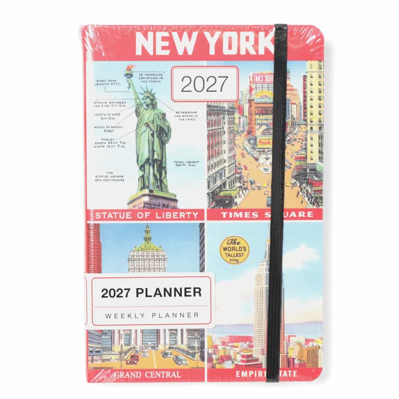 CAVALLINI CAVALLINI ＜カヴァリーニ＞ 2027年手帳 （WEEKLY）“NEW YORK“ NONE