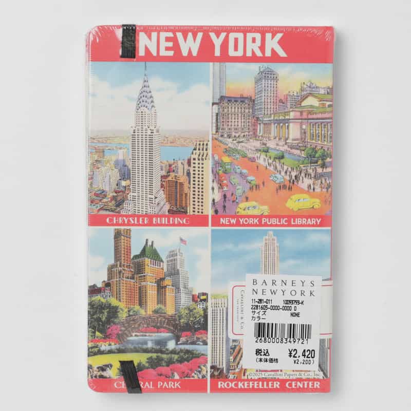 CAVALLINI CAVALLINI ＜カヴァリーニ＞ 2027年手帳 （WEEKLY）“NEW YORK“ NONE
