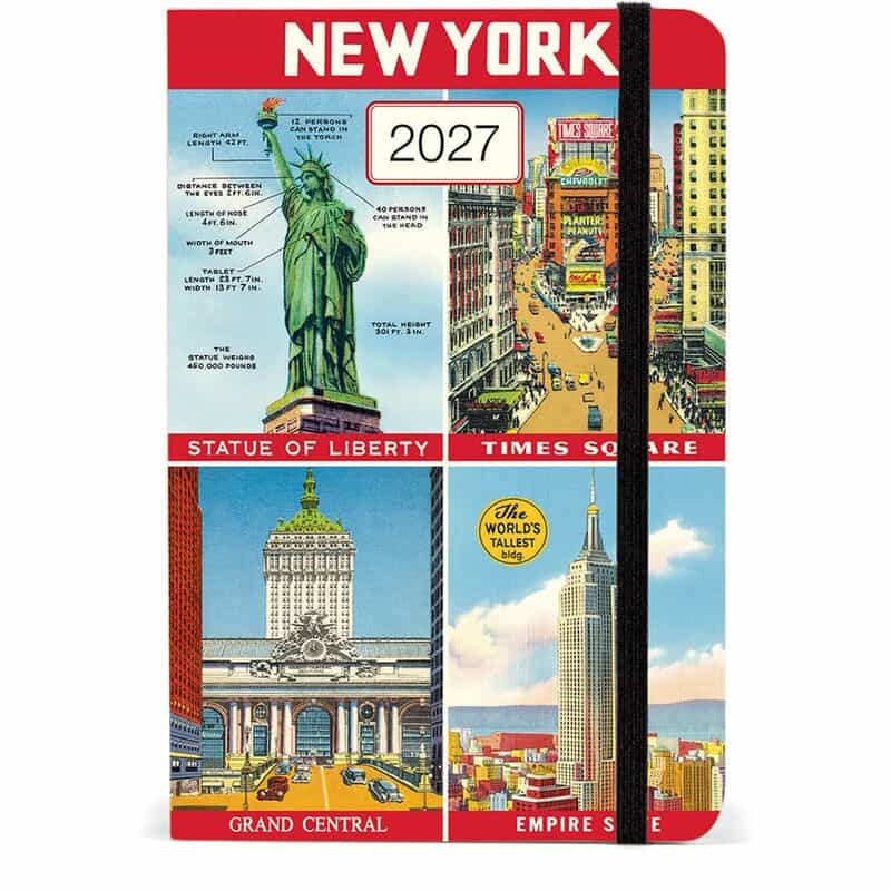 CAVALLINI CAVALLINI ＜カヴァリーニ＞ 2027年手帳 （WEEKLY）“NEW YORK“ NONE